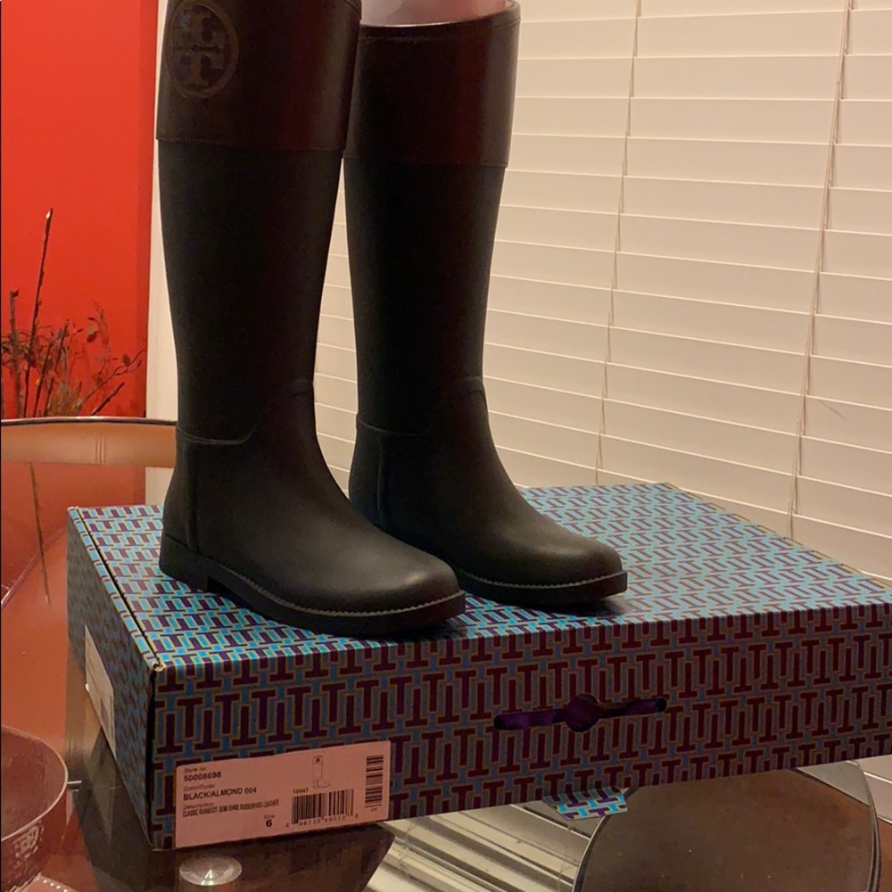 Tory Burch rain boots